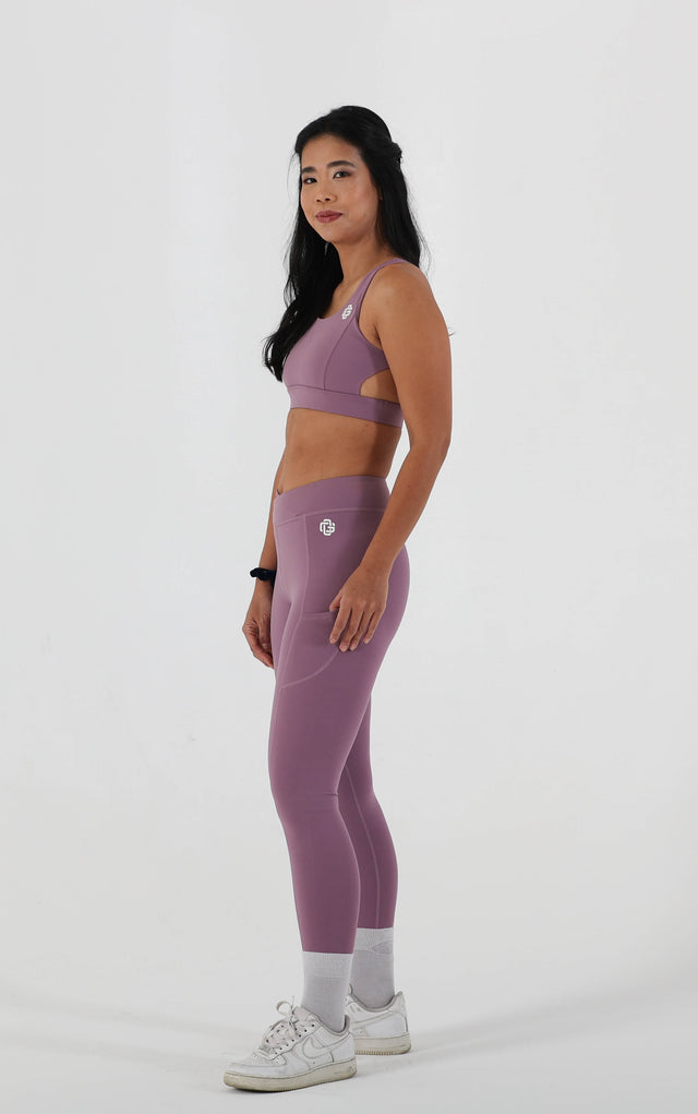 BLOOM BRA MAUVE PURPLE