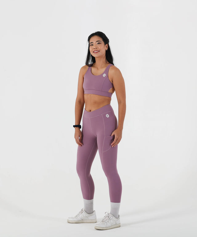 BLOOM BRA MAUVE PURPLE