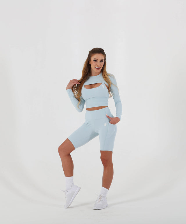 VIGOR BIKER SHORTS ARTIC BLUE