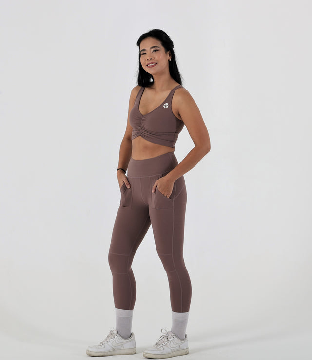 VALOR LEGGINGS BEAVER BROWN