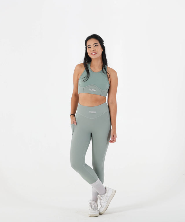 LUSTY LEGGINGS SAGE GREEN
