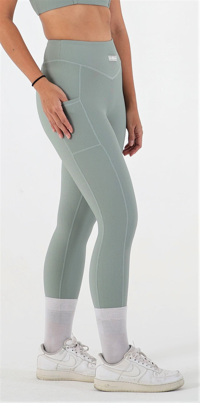 LUSTY LEGGINGS SAGE GREEN