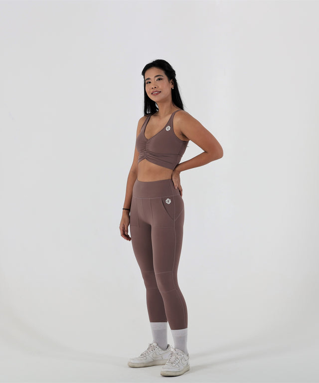 VALOR LEGGINGS BEAVER BROWN